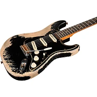 Fender Custom Shop Limited-Edition Poblano Stratocaster Super Heavy Relic Electric Guitar Aged Black