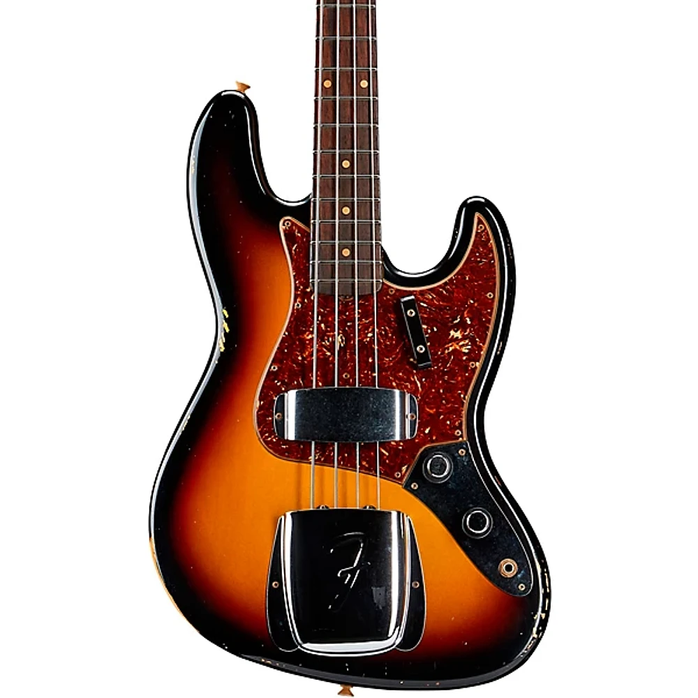 Fender Custom Shop Limited-Edition '60 Precision Bass Relic 3-Color Sunburst