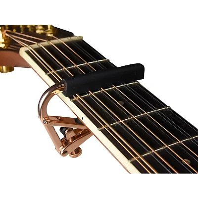 Shubb Capo Royale Series C3G-Rose Capo For 12 String Guitar, Rose Gold Finish