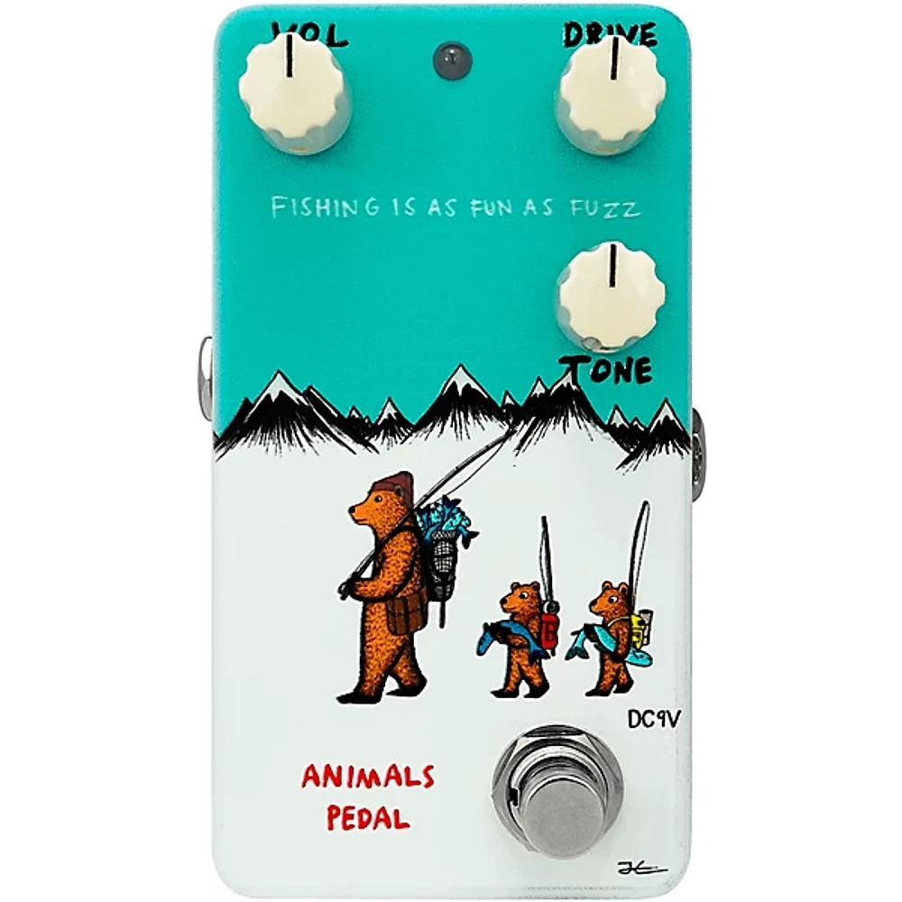 Animals Pedal Fishing Is As Fun As Fuzz V2 Effects Pedal White