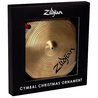 Clearance Zildjian Cymbal Christmas Ornament