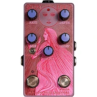 Old Blood Noise Endeavors Sunlight Dynamic Reverb Effects Pedal Purple and Pink