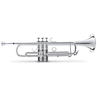 Giardinelli GTR-12 Series Bb Trumpet by Bach Silver