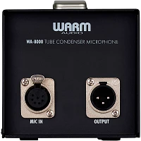 Open Box Warm Audio WA-8000 Large-Diaphragm Tube Condenser Microphone Level 1 Black