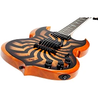 Wylde Audio Barbarian Black Buzz Saw Electric Guitar Charcoal Burst