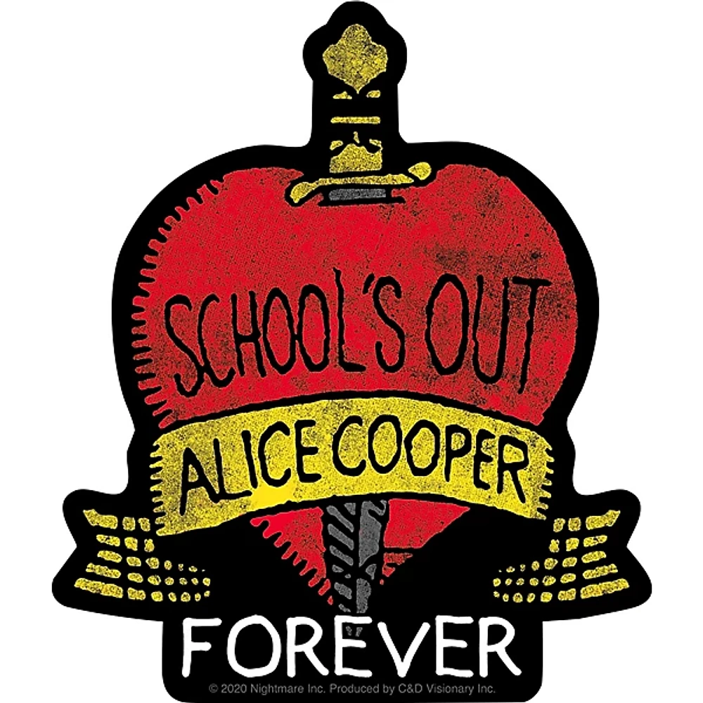 C&D Visionary Alice Cooper Sticker