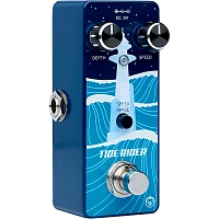 Open Box Pigtronix TIDE RIDER Modulation Effects Pedal Level 1 Blue