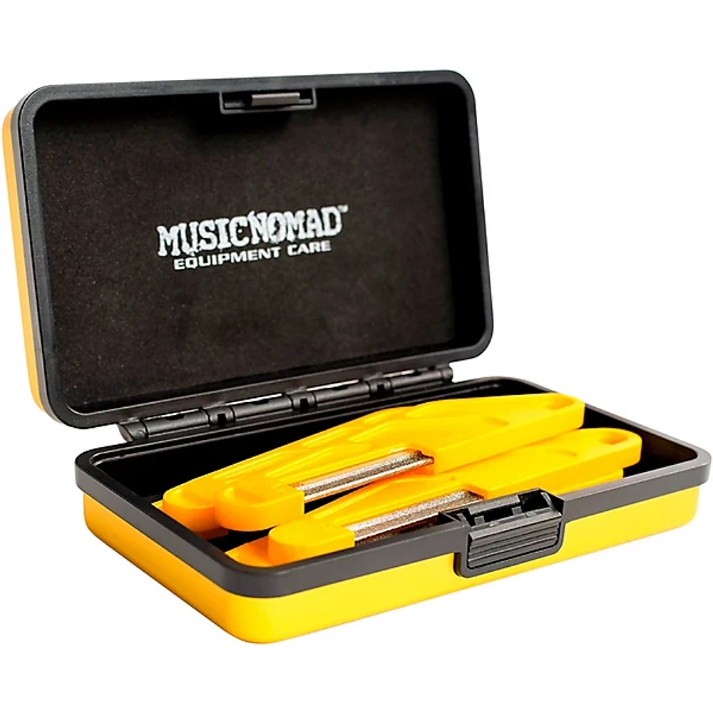 Music Nomad 5-Piece Bass Guitar Diamond-Coated Nut File Set