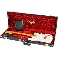 Fender Custom Shop Jimi Hendrix Voodoo Child Stratocaster Journeyman Relic Electric Guitar Olympic White