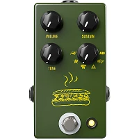 Open Box JHS Pedals Muffuletta Distortion/Fuzz Guitar Effects Pedal Level 1 Army Green