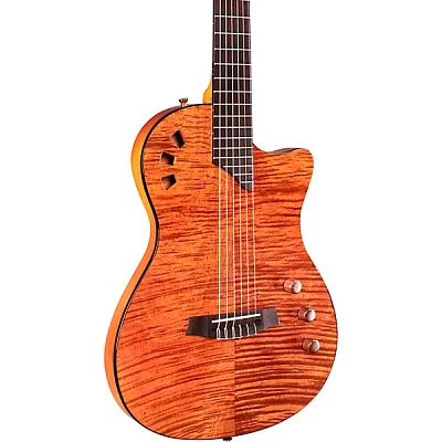 Cordoba Stage Nylon-String Electric Guitar Natural Amber