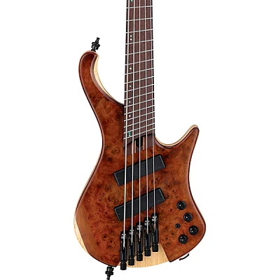 Ibanez EHB1265MS 5-String Multi-Scale Ergonomic Headless Bass Natural Mocha Low Gloss