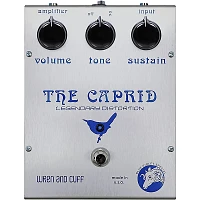 Wren And Cuff Caprid Special Distortion Effects Pedal Blue and Violet