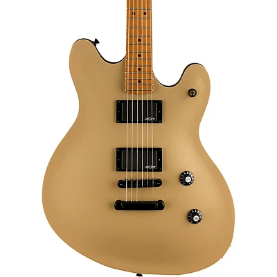 Squier Contemporary Active Starcaster Electric Guitar Shoreline Gold