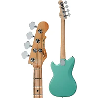 G&L Tribute Fallout Shortscale Bass Guitar Surf Green