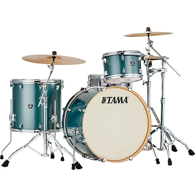 TAMA Superstar Classic -Piece Shell Pack With 22" Bass Drum Sea Blue Sparkle