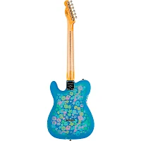 Fender Custom Shop Limited-Edition Dual P-90 Telecaster Relic Electric Guitar Blue Flower