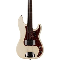 Fender Custom Shop '63 Precision Bass Journeyman Relic Aged Olympic White