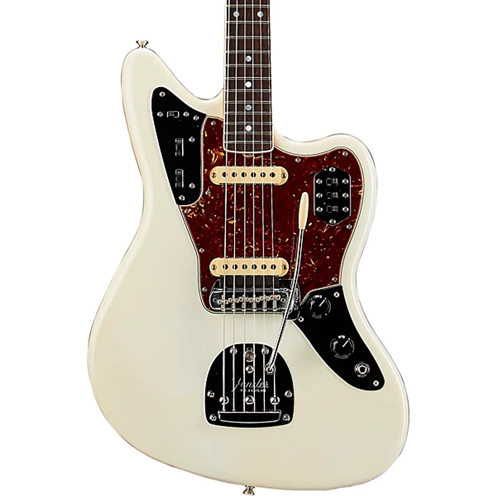 Fender Custom Shop '66 Jaguar Deluxe Closet Classic Electric Guitar Aged Olympic White