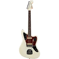 Fender Custom Shop '66 Jaguar Deluxe Closet Classic Electric Guitar Aged Olympic White