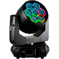 JMAZ Lighting PIXL TRON 740Z LED Wash Moving Head with 40W LEDs and Tron Effect Ring