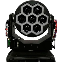 JMAZ Lighting PIXL TRON 740Z LED Wash Moving Head with 40W LEDs and Tron Effect Ring