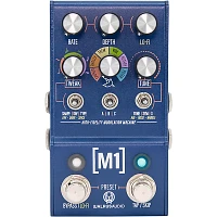 Open Box Walrus Audio Mako M1 High-Fidelity Modulation Machine Effects Pedal Level 1 Blue