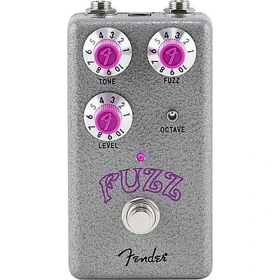 Fender Hammertone Fuzz Effects Pedal Gray and Purple