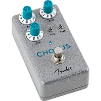 Open Box Fender Hammertone Chorus Effects Pedal Level 1 Gray and Aqua