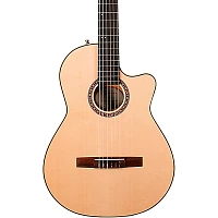 Godin Arena Concert CW EQ Classical Guitar Natural Flame Maple