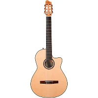 Godin Arena Concert CW EQ Classical Guitar Natural Flame Maple