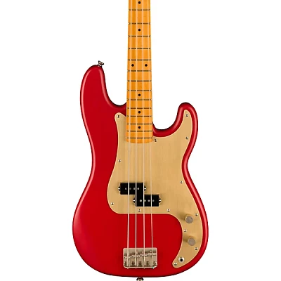 Squier 40th Anniversary Precision Bass Vintage Edition Satin Dakota Red