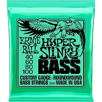 Ernie Ball Hyper Slinky Nickel Wound Electric Bass Strings 40-100