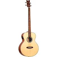 Ortega D7E 4-String Acoustic/Electric Bass Guitar Natural