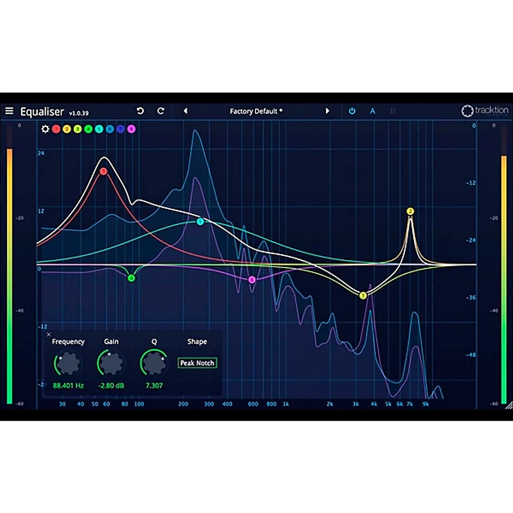 Tracktion DAW Essentials - Equalizer