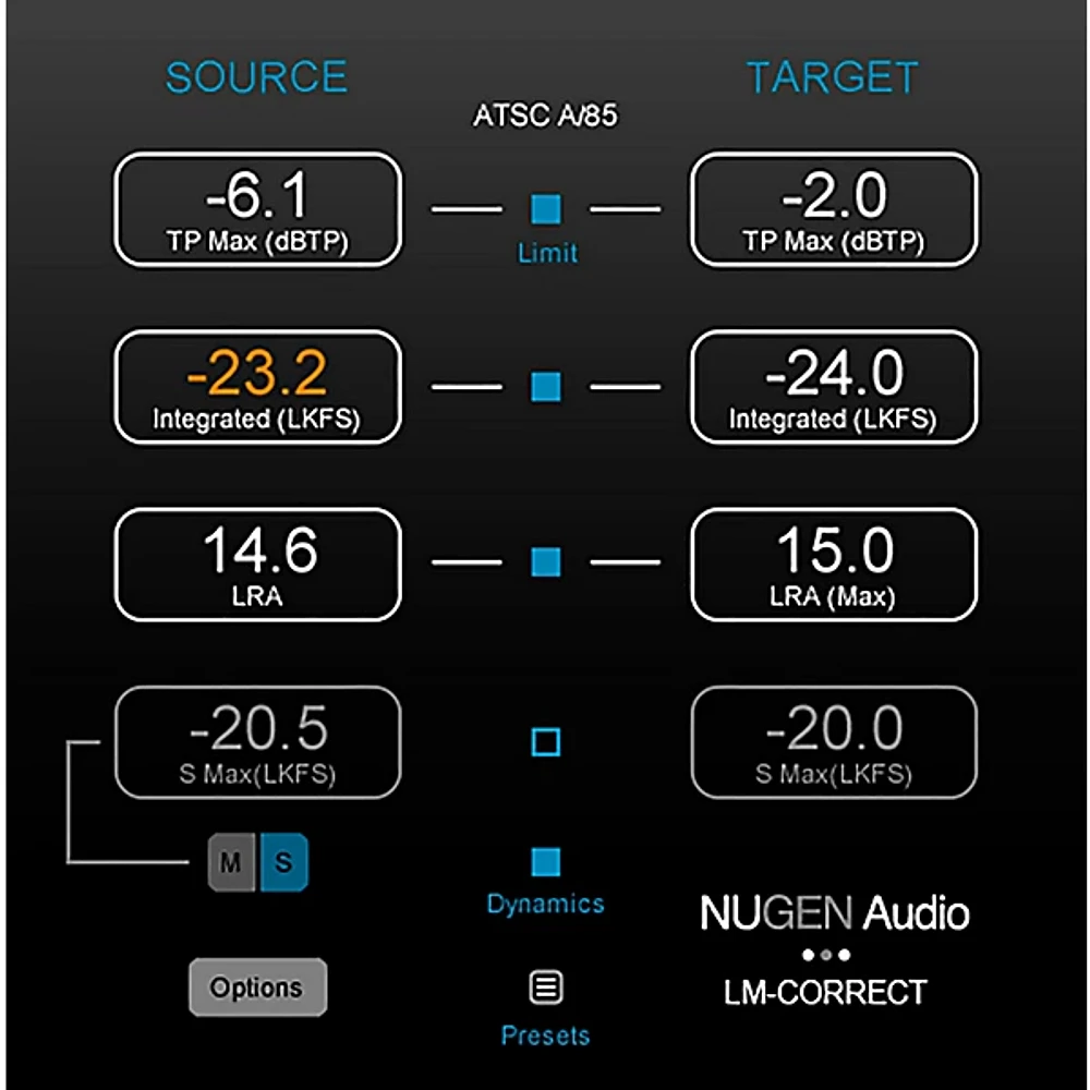 NuGen Audio LM-Correct 2 Plug-in