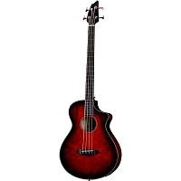 Breedlove Pursuit Exotic S Concert CE Myrtlewood Acoustic-Electric Bass Sunset Burst