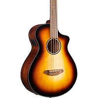 Breedlove Discovery S Concert CE European Spruce-African Mahogany Acoustic-Electric Bass Edge Burst