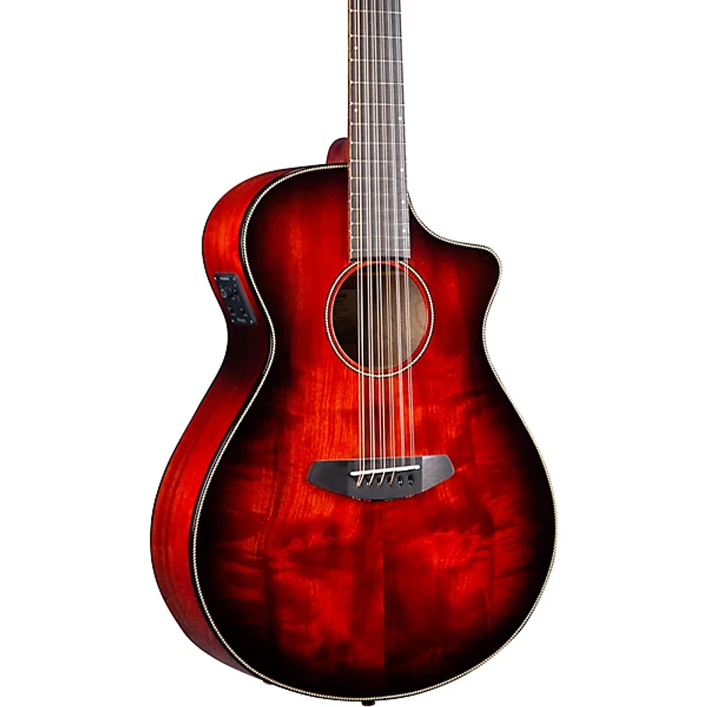 Open Box Breedlove Pursuit Exotic S Concert 12-String CE Myrtlewood Acoustic-Electric Guitar Level 1 Sunset Burst