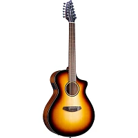 Breedlove Discovery S Concert 12-String CE European Spruce-African Mahogany Acoustic-Electric Guitar Edge Burst