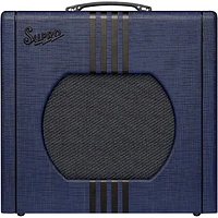 Open Box Supro Limited-Edition 1822 Delta King 12 15W 1x12 Tube Guitar Amp Level 1 Blue