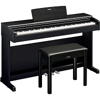 Yamaha Arius YDP- Traditional Console Digital Piano With Bench Black Walnut