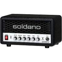 Open Box Soldano SLO Mini 30W Guitar Amp Head Level 2 Black 197881103354