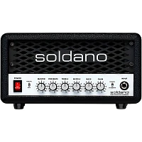Open Box Soldano SLO Mini 30W Guitar Amp Head Level 2 Black 197881103354