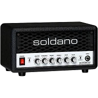 Open Box Soldano SLO Mini 30W Guitar Amp Head Level 2 Black 197881103354