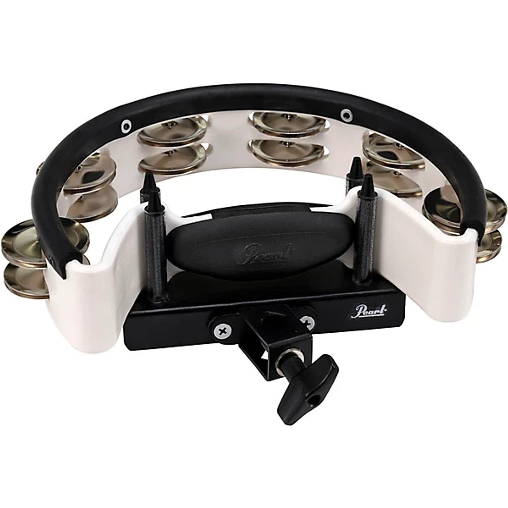 Pearl Quickmount Tambourine With Premium Steel Jingles