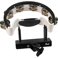 Pearl Quickmount Tambourine With Premium Steel Jingles