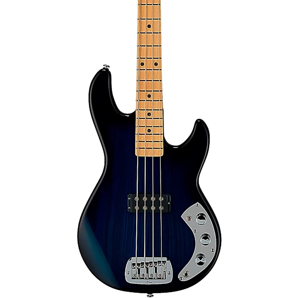 G&L CLF Research L-1000 Maple Fingerboard Electric Bass Blue Burst