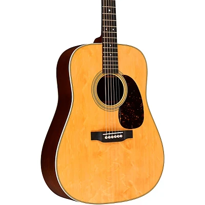 Martin Custom Shop 28 Style Dreadnought Premium Madagascar-Bearclaw Spruce Top Acoustic Guitar Natural