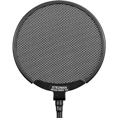 Stedman PS101 Custom Metal Pop Filter With Rubber Surround